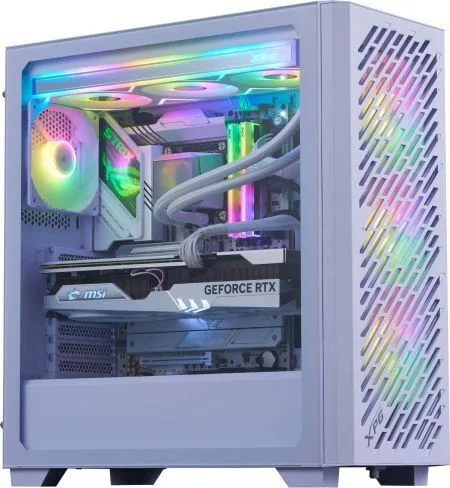 Adata XPG VALOR AIR PRO Gaming Midi Tower Κουτί Υπολογιστή με Πλαϊνό Παράθυρο και ARGB Φωτισμό Λευκό Adata XPG VALOR AIR PRO Gaming Midi Tower Κουτί Υπολογιστή με Πλαϊνό Παράθυρο και ARGB Φωτισμό Λευκό - Image 1