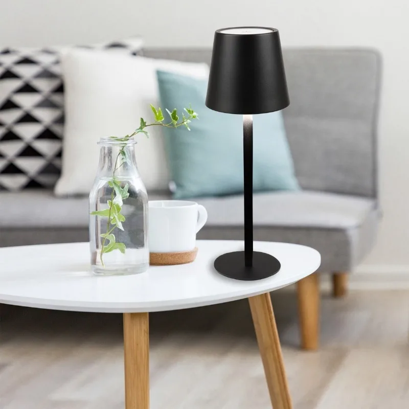 Addliving 3233 Μεταλλικό Πορτατίφ LED με Μαύρο Καπέλο και Βάση 1106102-0023 Addliving 3233 Μεταλλικό Πορτατίφ LED με Μαύρο Καπέλο και Βάση 1106102-0023 - Image 1
