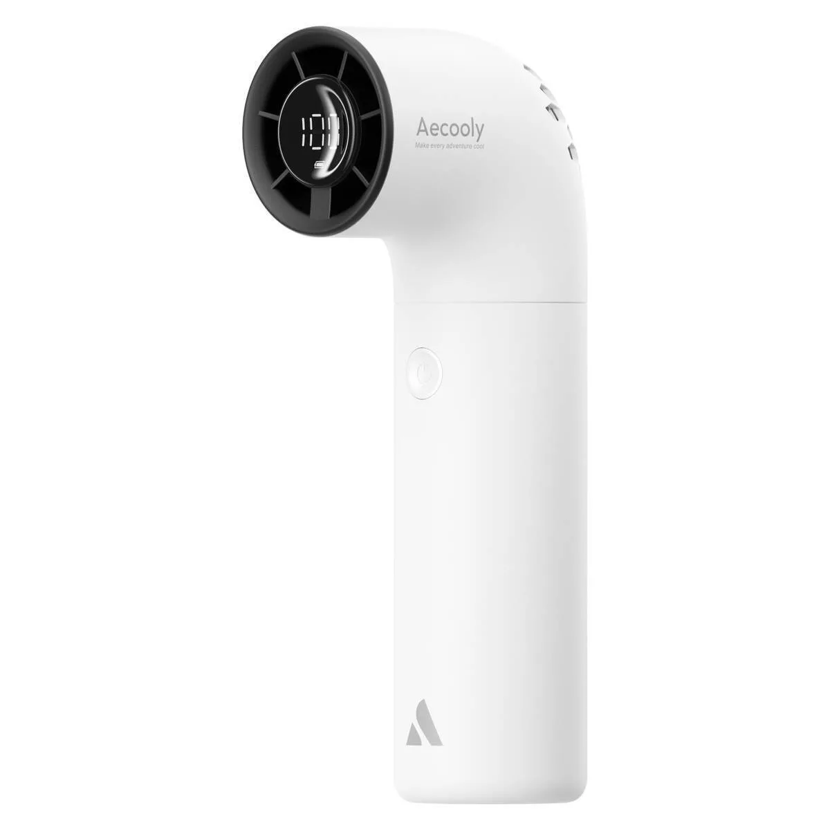 Aecooly Aero Portable Handheld Fan White 4 Speeds 2000mah Compact Aecooly Aero Portable Handheld Fan White 4 Speeds 2000mah Compact - Image 1