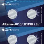 AgfaPhoto AG10/LR1130 Αλκαλικές Μπαταρίες Ρολογιών LR54 1.5V 10τμχ