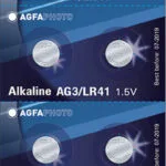 AgfaPhoto AG3 Αλκαλικές Μπαταρίες Ρολογιών LR41 1.5V 10τμχ