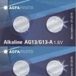 AgfaPhoto Αλκαλικές Μπαταρίες Ρολογιών LR44 1.5V 10τμχ