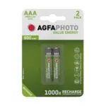 AgfaPhoto Επαναφορτιζόμενες Μπαταρίες AAA Ni-MH 900mAh 1.2V 2τμχ