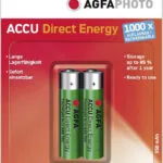 AgfaPhoto Επαναφορτιζόμενες Μπαταρίες AAA Ni-MH 950mAh 1.2V 2τμχ
