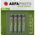 AgfaPhoto Επαναφορτιζόμενη Μπαταρία AAA 900mAh