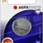 AgfaPhoto Μπαταρία Λιθίου Ρολογιών CR2032 3V 1τμχ