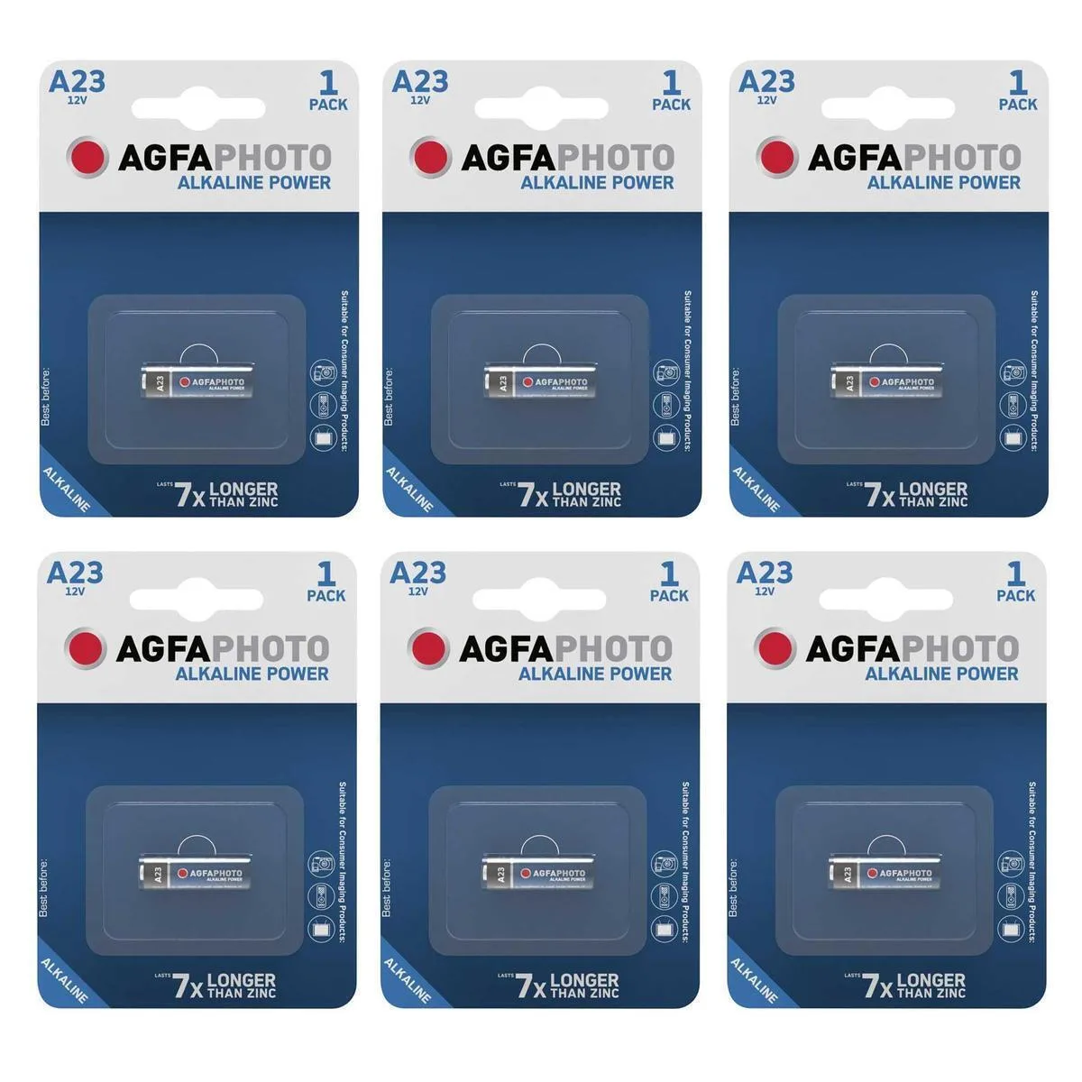 AgfaPhoto Power Αλκαλική Μπαταρία A23 12V 1τμχ AgfaPhoto Power Αλκαλική Μπαταρία A23 12V 1τμχ - Image 1
