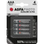 AgfaPhoto Ultra Αλκαλικές Μπαταρίες AAA 1.5V 4τμχ Battery