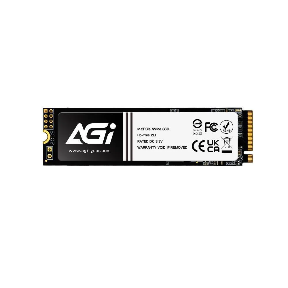 AGI AI298 SSD 512GB τύπου M.2 με σύνδεση PCI Express 3.0 AGI512GIMAI298-CB AGI AI298 SSD 512GB τύπου M.2 με σύνδεση PCI Express 3.0 AGI512GIMAI298-CB - Image 1