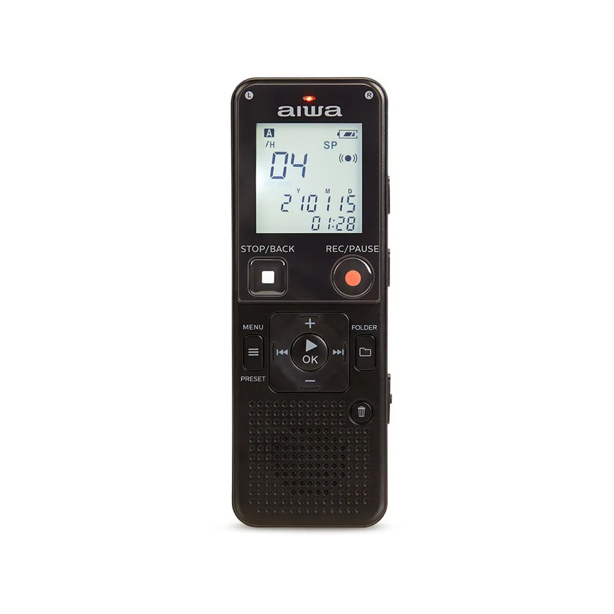 Aiwa Ψηφιακός Φορητός Εγγραφέας για Εγγραφή σε Κάρτα Μνήμης Aiwa Ψηφιακός Φορητός Εγγραφέας για Εγγραφή σε Κάρτα Μνήμης - Image 1