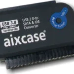 Aixcase AIX-BLUSB3SI-PS USB to SATA Μαύρο