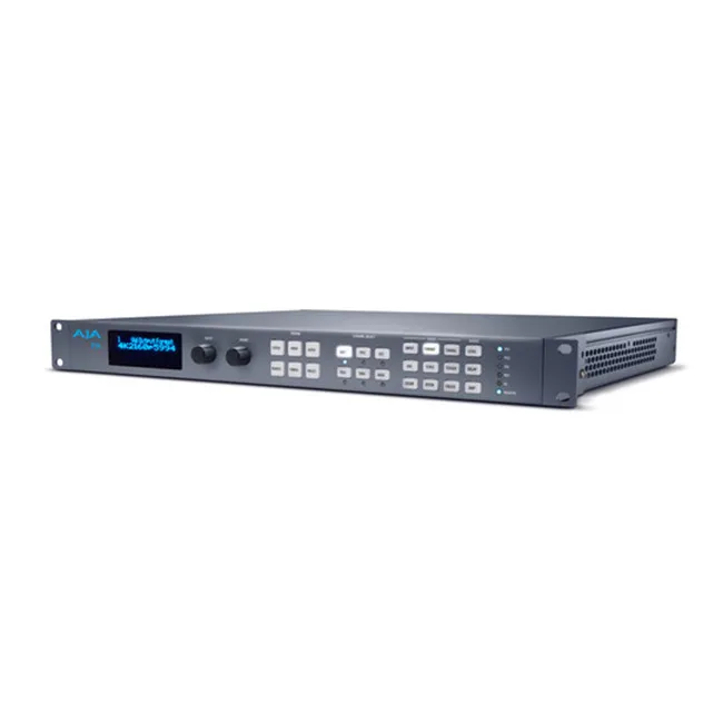 Aja Fs4 4-channel 12g-sdi/1-channel Uhd 4k Frame Synchronizer Converter Fs4-r0 Aja Fs4 4-channel 12g-sdi/1-channel Uhd 4k Frame Synchronizer Converter Fs4-r0 - Image 1