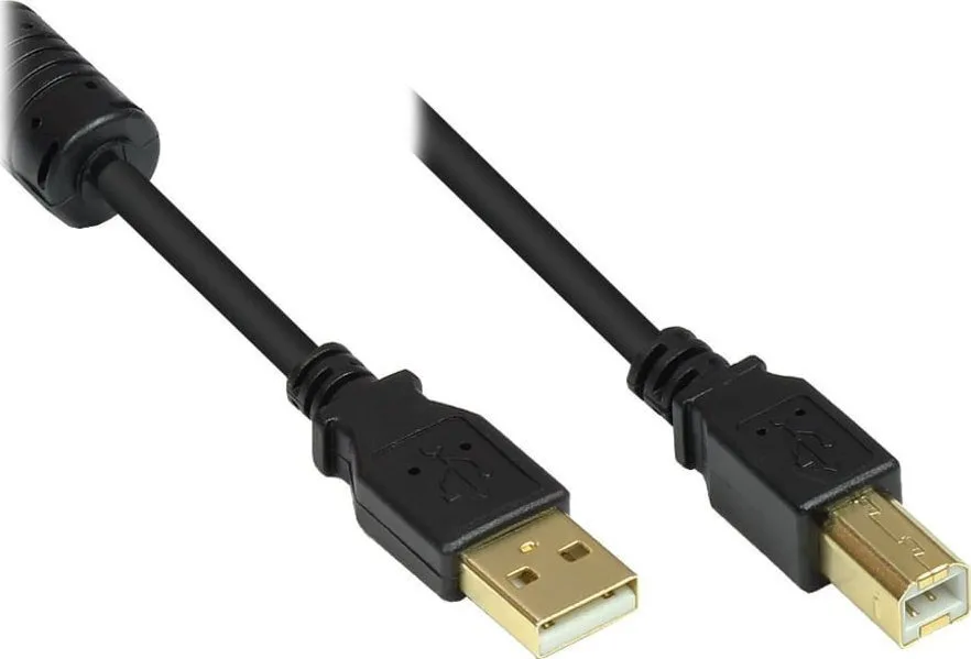 Alcasa Regular USB 2.0 to micro USB Cable Μαύρο 3m 1τμχ Alcasa Regular USB 2.0 to micro USB Cable Μαύρο 3m 1τμχ - Image 1