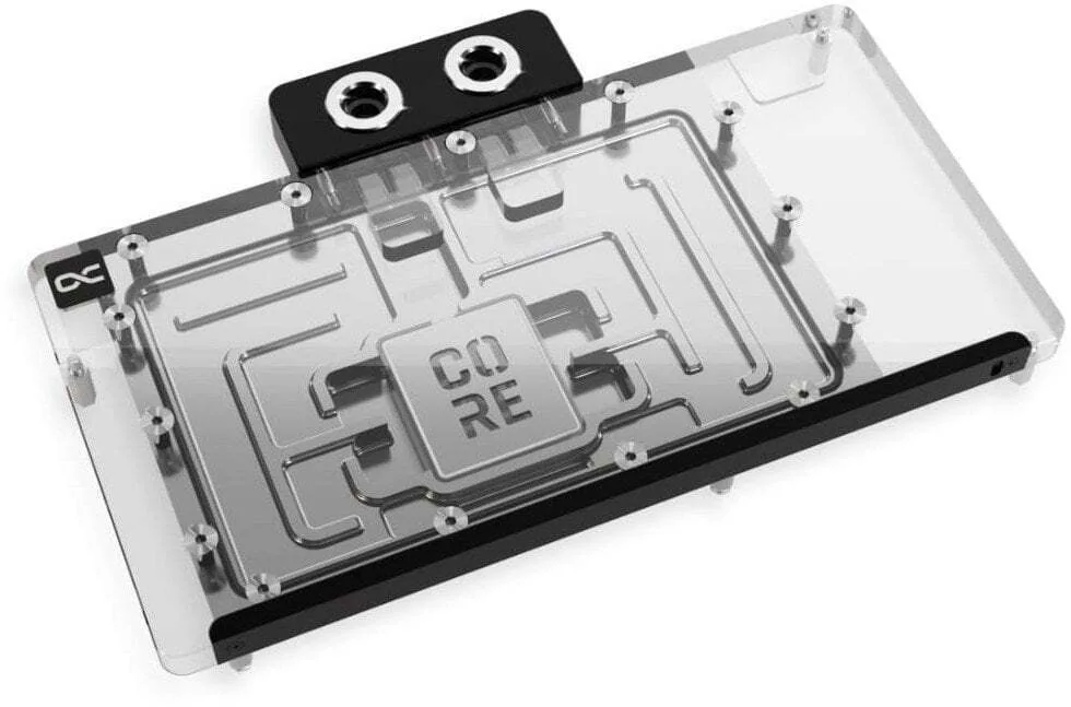 Alphacool Core Geforce Rtx 5080 Solid + Amp Water Block Backplate Acrylic Black Alphacool Core Geforce Rtx 5080 Solid + Amp Water Block Backplate Acrylic Black - Image 1