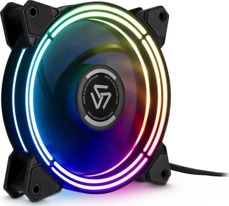 Alseye Halo 3.0 Case Fan 120mm (1500rpm / 53.5cfm) με RGB Φωτισμό και Σύνδεση 4-Pin PWM Alseye Halo 3.0 Case Fan 120mm (1500rpm / 53.5cfm) με RGB Φωτισμό και Σύνδεση 4-Pin PWM - Image 1