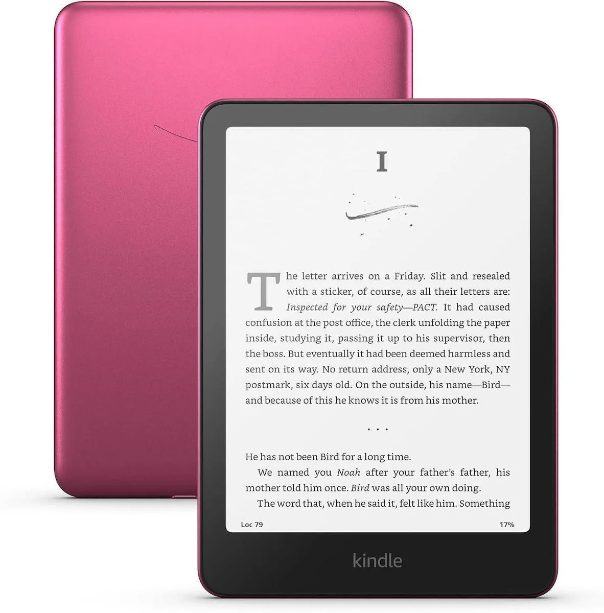Amazon Kindle Paperwhite Signature Edition (2024) 7" (32GB) Raspberry Amazon Kindle Paperwhite Signature Edition (2024) 7" (32GB) Raspberry - Image 1