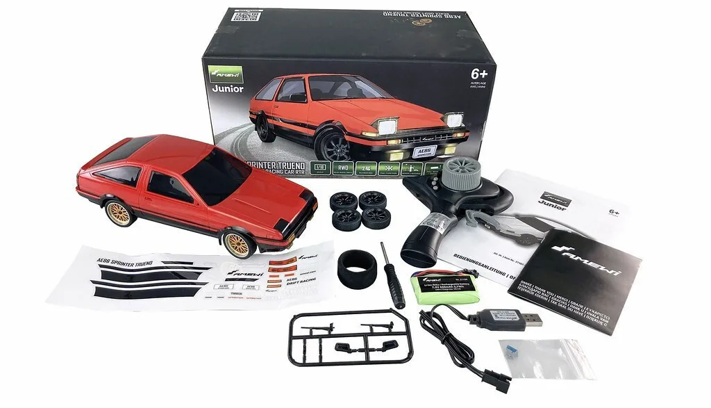Amewi AE86 Sprinter Τηλεκατευθυνόμενο Αυτοκίνητο Drift 2WD Κόκκινο 21103 Amewi AE86 Sprinter Τηλεκατευθυνόμενο Αυτοκίνητο Drift 2WD Κόκκινο 21103 - Image 1