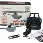 Amewi AFX-PD100 Τηλεκατευθυνόμενο Ελικόπτερο Γκρι με Κάμερα 25323