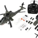 Amewi Amewi Apache Ah-64d Remote Controlled Model Helicopter Electric Motor 1:32