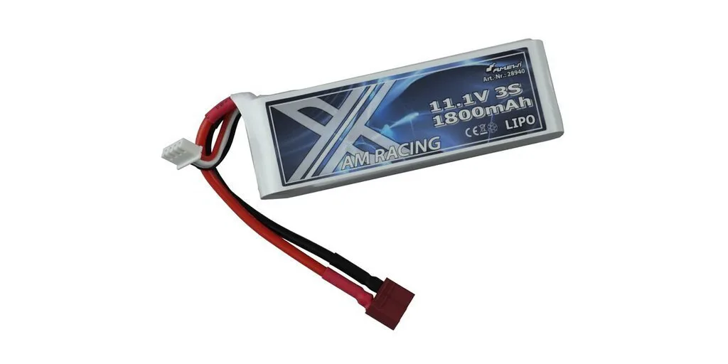 Amewi AMX Racing Μπαταρία Li-Po 11.1V 1800mAh 40C 3S για Τηλεκατευθυνόμενο Amewi AMX Racing Μπαταρία Li-Po 11.1V 1800mAh 40C 3S για Τηλεκατευθυνόμενο - Image 1