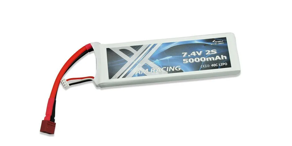 Amewi AMX Racing Μπαταρία Li-Po 7.4V 5000mAh 40C 2S T-Plug για Τηλεκατευθυνόμενο Amewi AMX Racing Μπαταρία Li-Po 7.4V 5000mAh 40C 2S T-Plug για Τηλεκατευθυνόμενο - Image 1