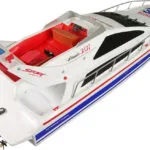 Amewi Boot Atlantica Yacht Ni-Mh 2000mAh Τηλεκατευθυνόμενο Σκάφος Λευκό 26005