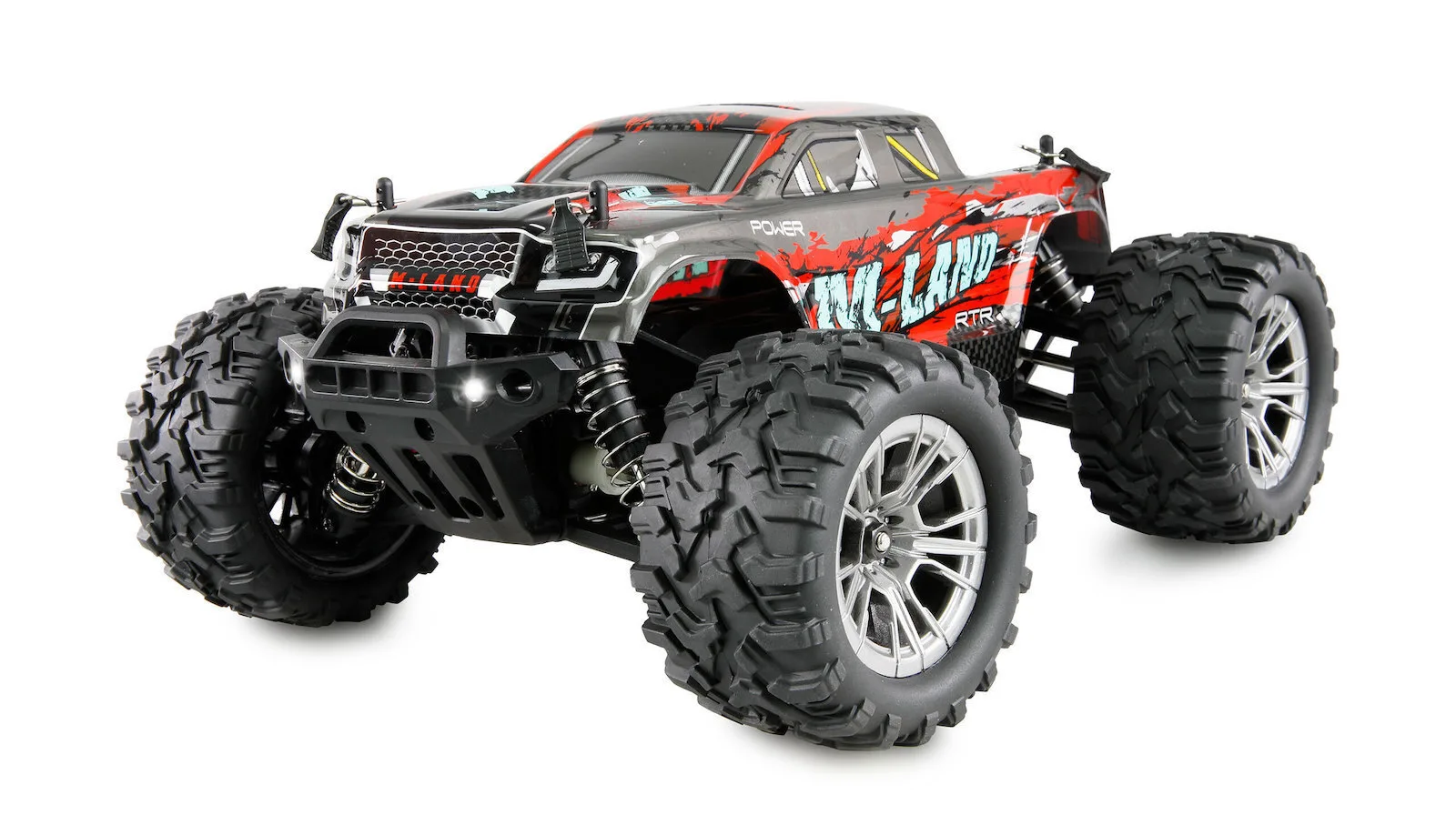 Amewi Τηλεκατευθυνόμενο Αυτοκίνητο Monster Truck 4WD Κόκκινο Amewi Τηλεκατευθυνόμενο Αυτοκίνητο Monster Truck 4WD Κόκκινο - Image 1