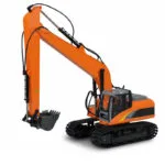 Amewi G211E Τηλεκατευθυνόμενος Εκσκαφέας Πορτοκαλί 22545