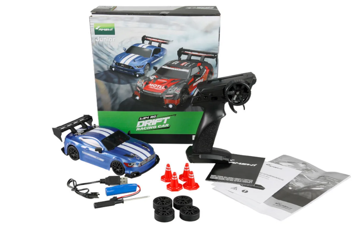 Amewi Racing Τηλεκατευθυνόμενο Αυτοκίνητο Drift 4WD Μπλε Amewi Racing Τηλεκατευθυνόμενο Αυτοκίνητο Drift 4WD Μπλε - Image 1