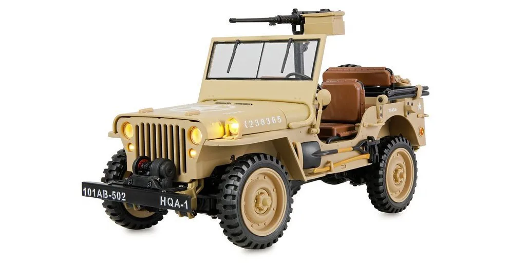 Amewi Scale Τηλεκατευθυνόμενο Αυτοκίνητο Crawler 4WD Μπεζ Amewi Scale Τηλεκατευθυνόμενο Αυτοκίνητο Crawler 4WD Μπεζ - Image 1