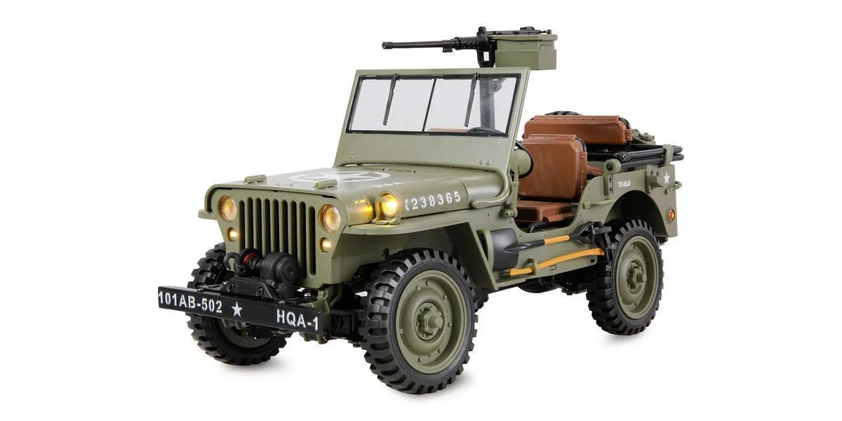 Amewi Scale Τηλεκατευθυνόμενο Αυτοκίνητο Crawler 4WD Πράσινο Amewi Scale Τηλεκατευθυνόμενο Αυτοκίνητο Crawler 4WD Πράσινο - Image 1