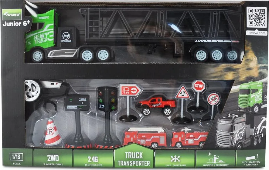 Amewi Transporter RTR Τηλεκατευθυνόμενο Αυτοκίνητο 2WD 22498 Amewi Transporter RTR Τηλεκατευθυνόμενο Αυτοκίνητο 2WD 22498 - Image 1
