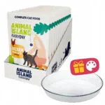 Animal Island Υγρή Τροφή για Γάτες με Κοτόπουλο 12x85gr