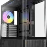 Antec C6 Curve Gaming Midi Tower Κουτί Υπολογιστή με Πλαϊνό Παράθυρο και ARGB Φωτισμό Μαύρο