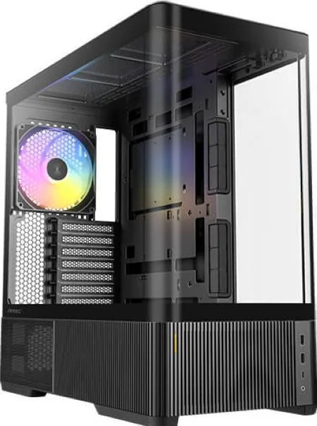 Antec C6 Curve Gaming Midi Tower Κουτί Υπολογιστή με Πλαϊνό Παράθυρο και ARGB Φωτισμό Μαύρο Antec C6 Curve Gaming Midi Tower Κουτί Υπολογιστή με Πλαϊνό Παράθυρο και ARGB Φωτισμό Μαύρο - Image 1