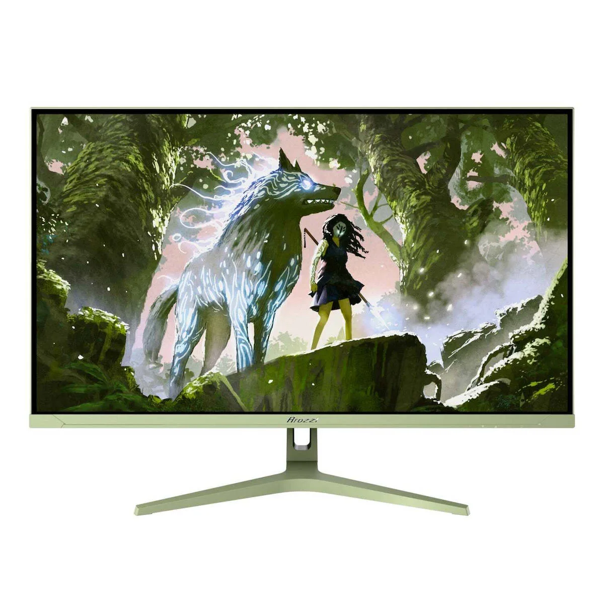Arozzi NoVa IPS HDR Monitor 31.5" QHD 2560x1440 180Hz με Χρόνο Απόκρισης 2ms GTG Πράσινο Arozzi NoVa IPS HDR Monitor 31.5" QHD 2560x1440 180Hz με Χρόνο Απόκρισης 2ms GTG Πράσινο - Image 1