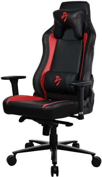 Arozzi Vernazza Καρέκλα Gaming Δερματίνης με Ρυθμιζόμενα Μπράτσα Μαύρο / Κόκκινο Arozzi Vernazza Καρέκλα Gaming Δερματίνης με Ρυθμιζόμενα Μπράτσα Μαύρο / Κόκκινο - Image 1