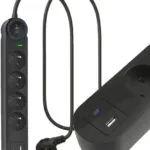 Art Πολύπριζο 4 Θέσεων με USB-A, USB-C και Καλώδιο 1.5m