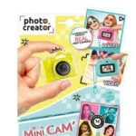 AS Photo Creator Mini Παιδική Φωτογραφική Μηχανή Κίτρινη
