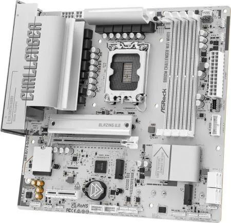 ASRock B860M Challenger WiFi Motherboard Micro ATX με Intel 1851 Socket 90-MXBUQ0-A0UAYZ ASRock B860M Challenger WiFi Motherboard Micro ATX με Intel 1851 Socket 90-MXBUQ0-A0UAYZ - Image 1