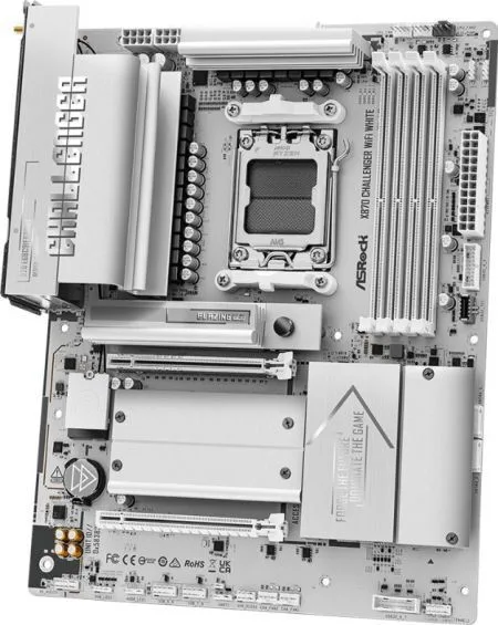 ASRock X870 Challenger WiFi Motherboard ATX με AMD AM5 Socket 90-MXBUL0-A0UAYZ ASRock X870 Challenger WiFi Motherboard ATX με AMD AM5 Socket 90-MXBUL0-A0UAYZ - Image 1