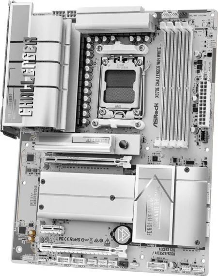 ASRock X870E Challenger WiFi Motherboard ATX με AMD AM5 Socket 90-MXBUH0-A0UAYZ ASRock X870E Challenger WiFi Motherboard ATX με AMD AM5 Socket 90-MXBUH0-A0UAYZ - Image 1
