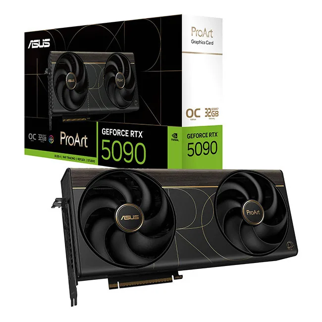 Asus GeForce RTX 5090 32GB GDDR7 ProArt OC Edition Κάρτα Γραφικών 90YV0P00-M0NA00 Asus GeForce RTX 5090 32GB GDDR7 ProArt OC Edition Κάρτα Γραφικών 90YV0P00-M0NA00 - Image 1