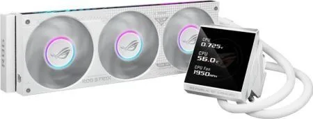 Asus ROG Strix LC IV 360 Υδρόψυξη AIO CPU με 3 Ανεμιστήρες 120mm και ARGB Φωτισμό Λευκή Asus ROG Strix LC IV 360 Υδρόψυξη AIO CPU με 3 Ανεμιστήρες 120mm και ARGB Φωτισμό Λευκή - Image 1