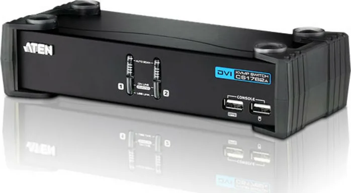 Aten CS1762A KVM & Data Switch με Audio / DVI / USB / USB-B / USB 2.0 Aten CS1762A KVM & Data Switch με Audio / DVI / USB / USB-B / USB 2.0 - Image 1