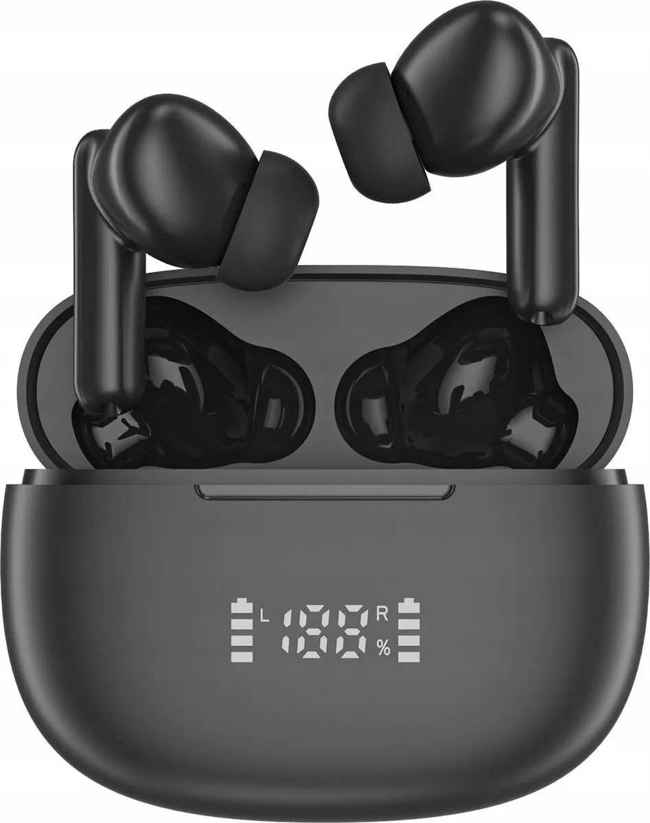 Audeeo Navigator A25i In-ear Bluetooth Handsfree Ακουστικά με Θήκη Φόρτισης Μαύρα Audeeo Navigator A25i In-ear Bluetooth Handsfree Ακουστικά με Θήκη Φόρτισης Μαύρα - Image 1