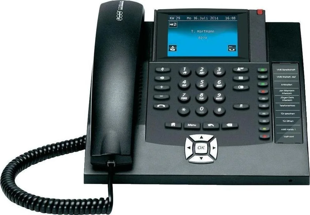 Auerswald COMfortel 1400 Ενσύρματο Τηλέφωνο Γραφείου Μαύρο 90069 Auerswald COMfortel 1400 Ενσύρματο Τηλέφωνο Γραφείου Μαύρο 90069 - Image 1