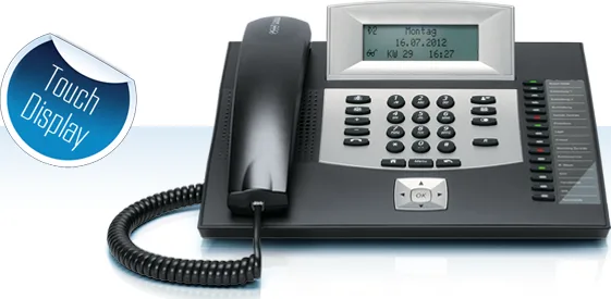 Auerswald COMfortel 1600 Ενσύρματο Τηλέφωνο Γραφείου Μαύρο 90114 Auerswald COMfortel 1600 Ενσύρματο Τηλέφωνο Γραφείου Μαύρο 90114 - Image 1