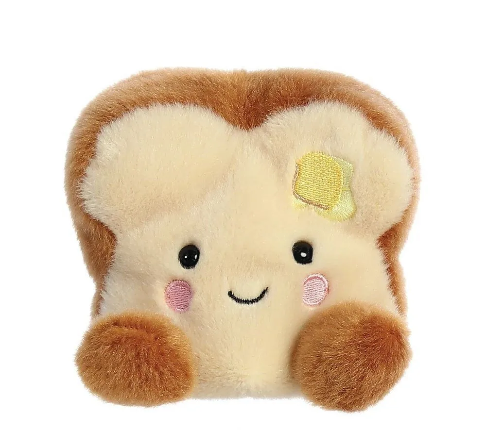Aurora Palm Pals Buttery Toast 13cm 33574 Aurora Palm Pals Buttery Toast 13cm 33574 - Image 1