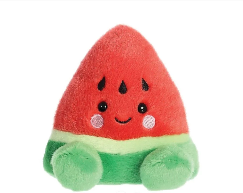 Aurora Palm Pals Sandy Watermelon 13cm 33771 Aurora Palm Pals Sandy Watermelon 13cm 33771 - Image 1